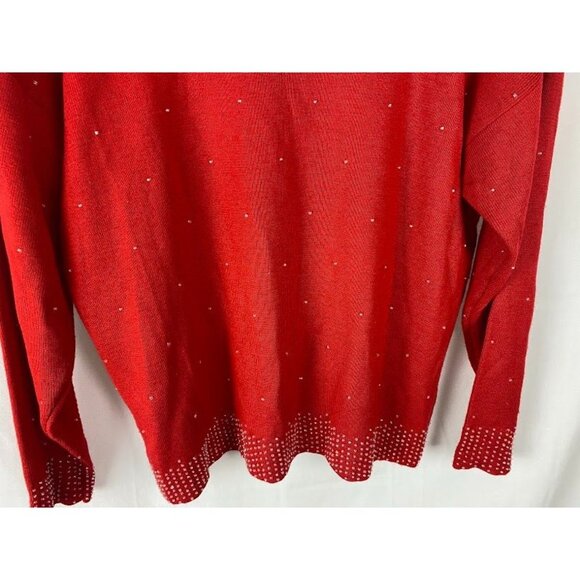 Richard And Company 80's/90's Wool Blend Beaded Sweater Women's Large. - Picture 11 of 13